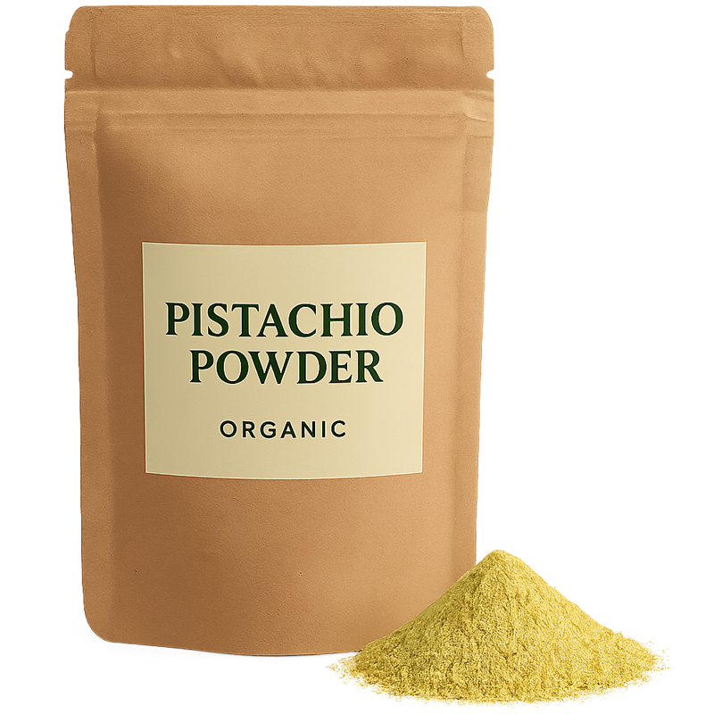 100% Organic Pistachio Powder, Oil-Removed | Vegan Superfood | 250g Pouch