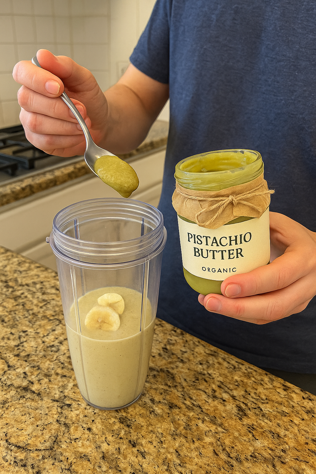 100% Organic Vegan Pistachio Butter – Homemade | 200g Jar